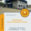 Apostila Professor De Ensino Fundamental 1 Ao 5 Prefeitura de Nova Alvorada do Sul MS 2026