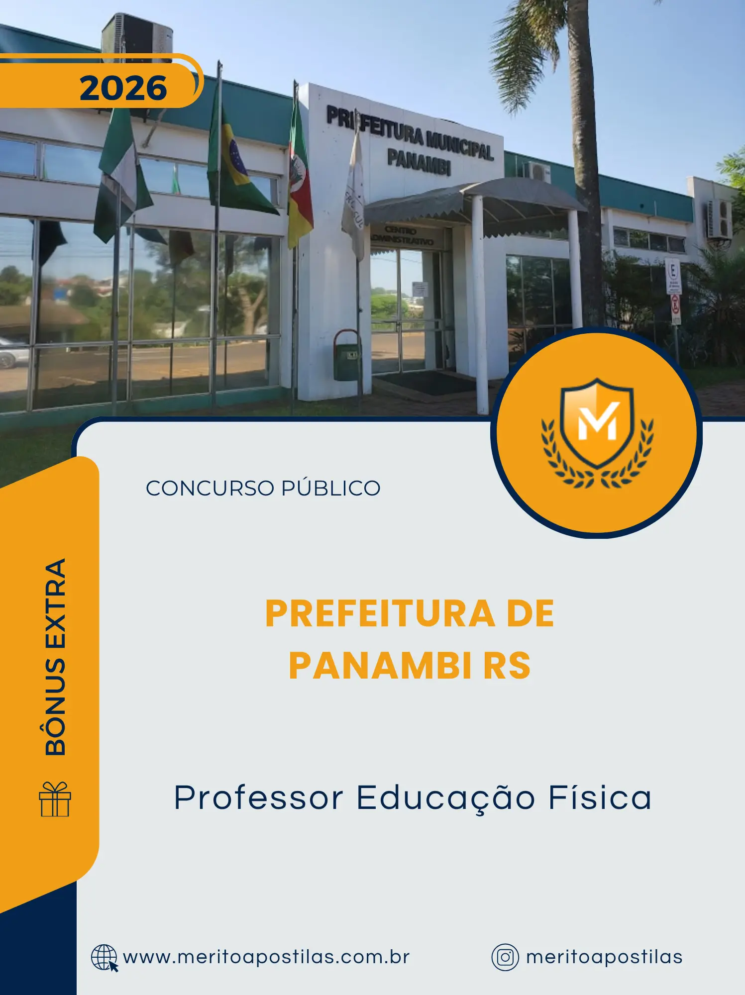 Apostila Professor Educação Física Prefeitura de Panambi RS 2026