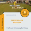 Apostila Professor II Educação Física Prefeitura de Piraju SP 2026