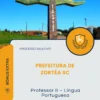 Apostila Professor II Língua Portuguesa Prefeitura de Zortéa SC 2026