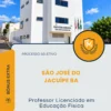 Apostila Professor Licenciado em Educação Física Prefeitura de São José do Jacuípe BA 2026