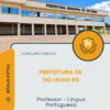 Apostila Professor Língua Portuguesa Prefeitura de Tio Hugo RS 2026