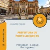 Apostila Professor Língua Portuguesa Prefeitura de Porto Alegre RS 2026