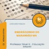 Apostila Professor Nível II Educação Infantil Prefeitura de Ribeirãozinho do Maranhão MA 2026