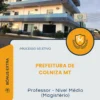 Apostila Professor Nível Médio Magistério Prefeitura de Colniza MT 2026