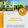 Apostila Professor de Atendimento Educacional Especializado AEE Prefeitura de Monsenhor Gil PI 2026
