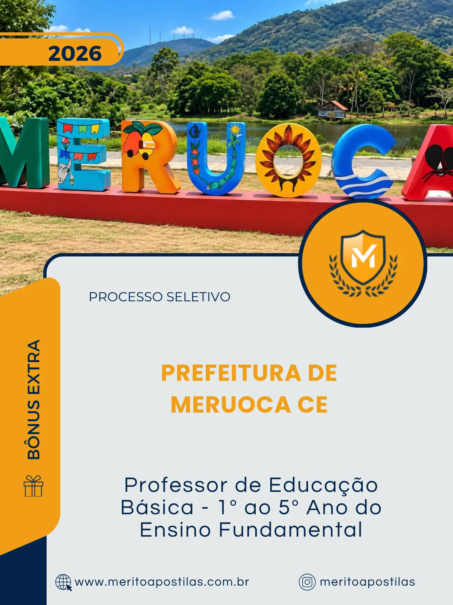 Apostila Professor de Educação Básica Educação Infantil Prefeitura de Meruoca CE 2026