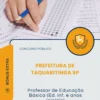 Apostila Professor de Educação Básica Ed inf e anos iniciais Prefeitura de Taquaritinga SP 2026