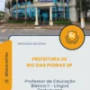 Apostila Professor de Educação Básica II Língua Portuguesa Prefeitura de Rio das Pedras SP 2026