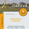 Apostila Professor de Educação Básica II PEB II Língua Portuguesa Prefeitura de Itapeva SP 2026