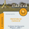 Apostila Professor de Educação Básica II PEB II Matemática Prefeitura de Itapeva SP 2026