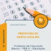 Apostila Professor de Educação Básica PEB III Educação Física Prefeitura de Santa Luzia MG 2026