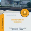 Apostila Professor de Educação Especial 1 AEE Prefeitura de Xaxim SC 2026