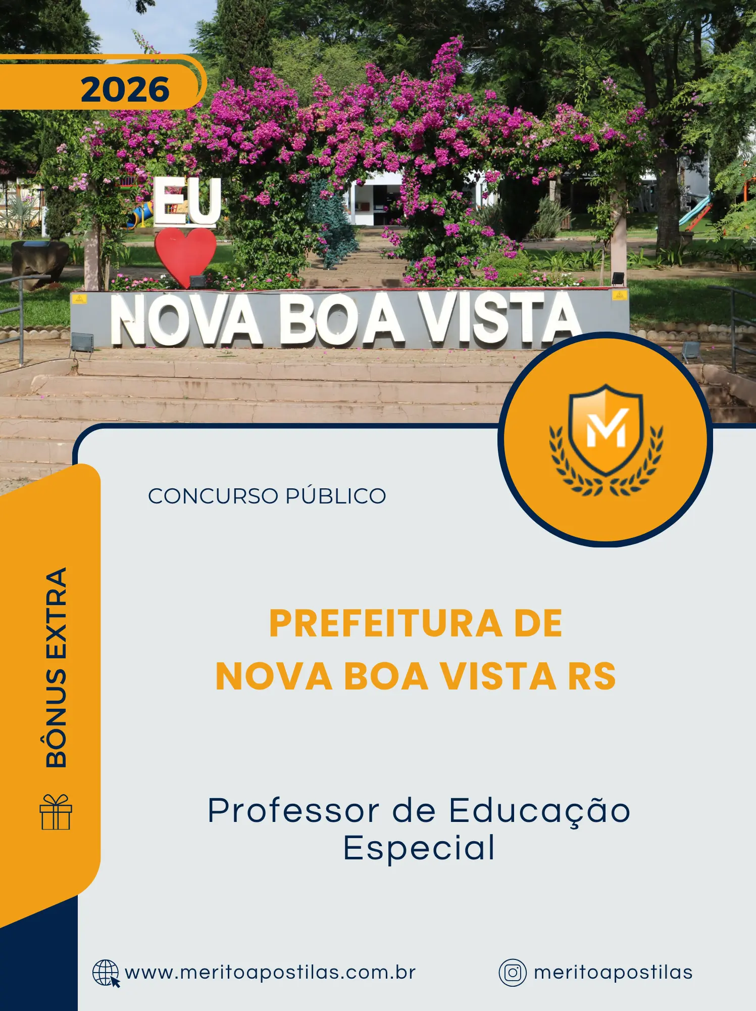Apostila Professor de Educação Especial Prefeitura de Nova Boa Vista RS 2026