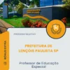 Apostila Professor de Educação Especial Prefeitura de Lençóis Paulista SP 2026