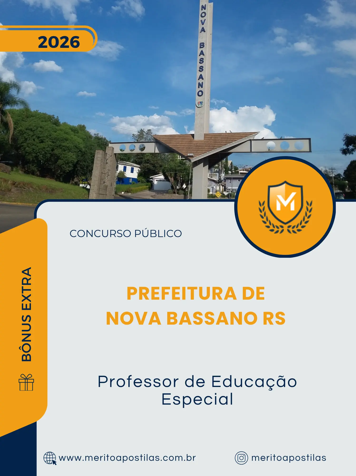 Apostila Professor de Educação Especial Prefeitura de Nova Bassano RS 2026