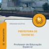 Apostila Professor de Educação Especial Prefeitura de Xaxim SC 2026