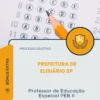 Apostila Professor de Educação Especial PEB II Prefeitura de Elisiário SP 2026