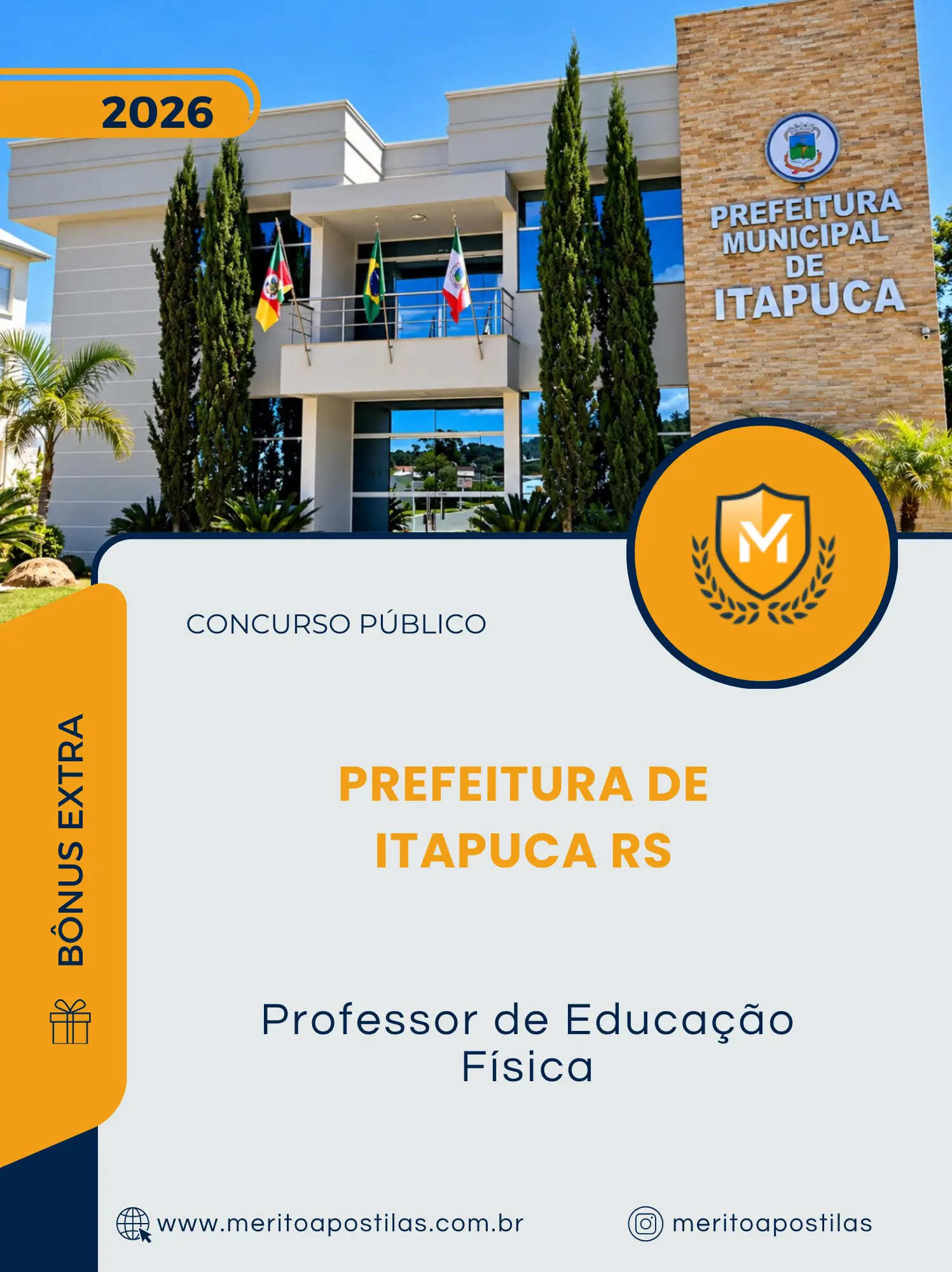 Apostila Professor de Educação Física Prefeitura de Itapuca RS 2026