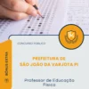 Apostila Professor de Educação Física Prefeitura de São João da Varjota PI 2026