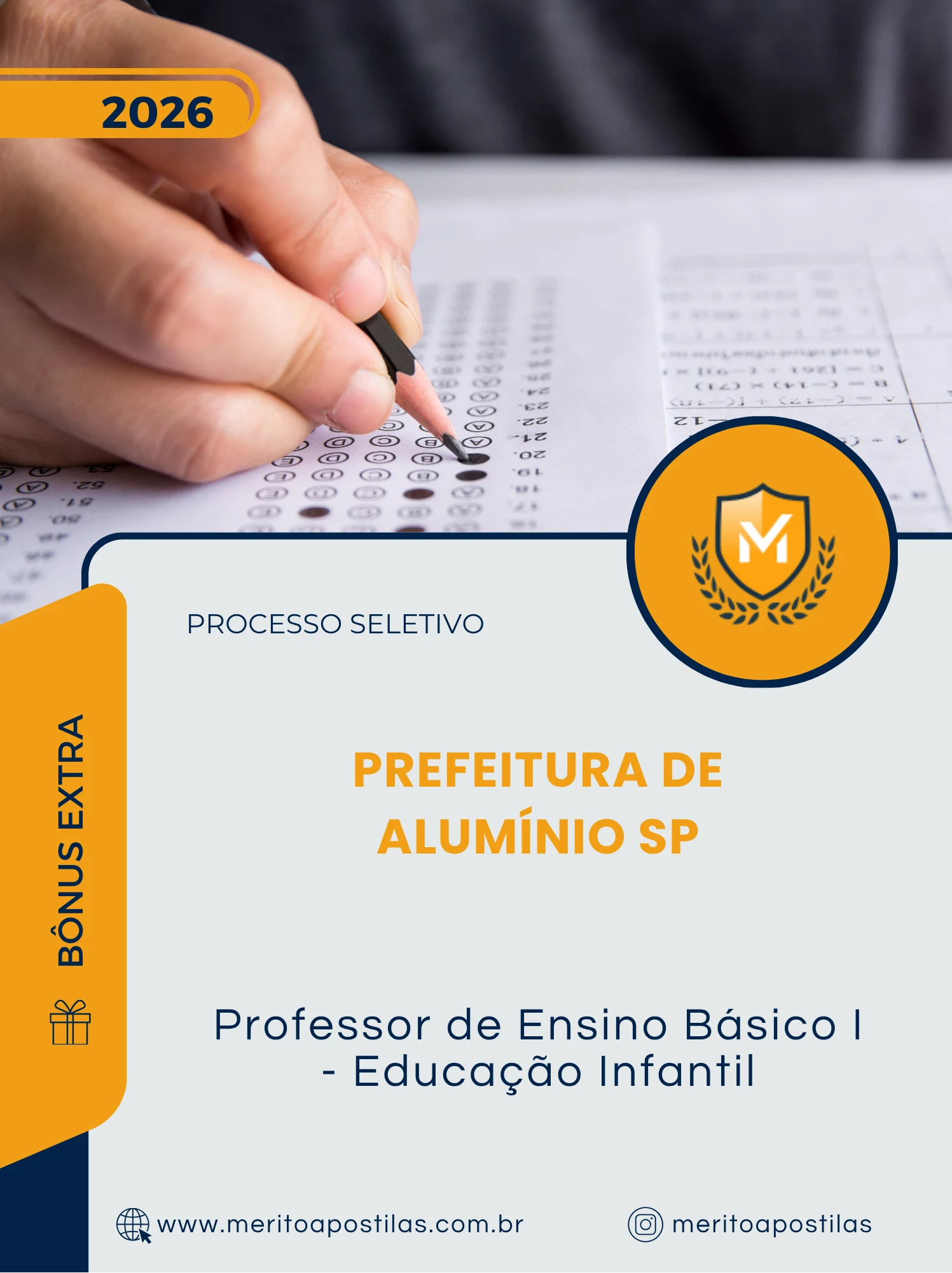 Apostila Professor de Ensino Básico I Educação Infantil Prefeitura de Alumínio SP 2026