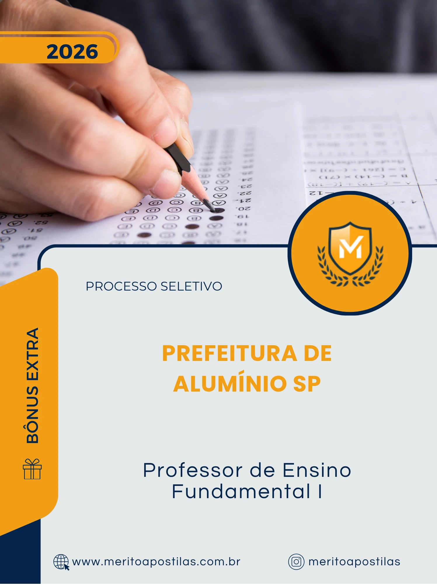Apostila Professor de Ensino Fundamental I Prefeitura de Alumínio SP 2026