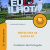 Apostila Professor de Português Prefeitura de Ilhota SC 2026