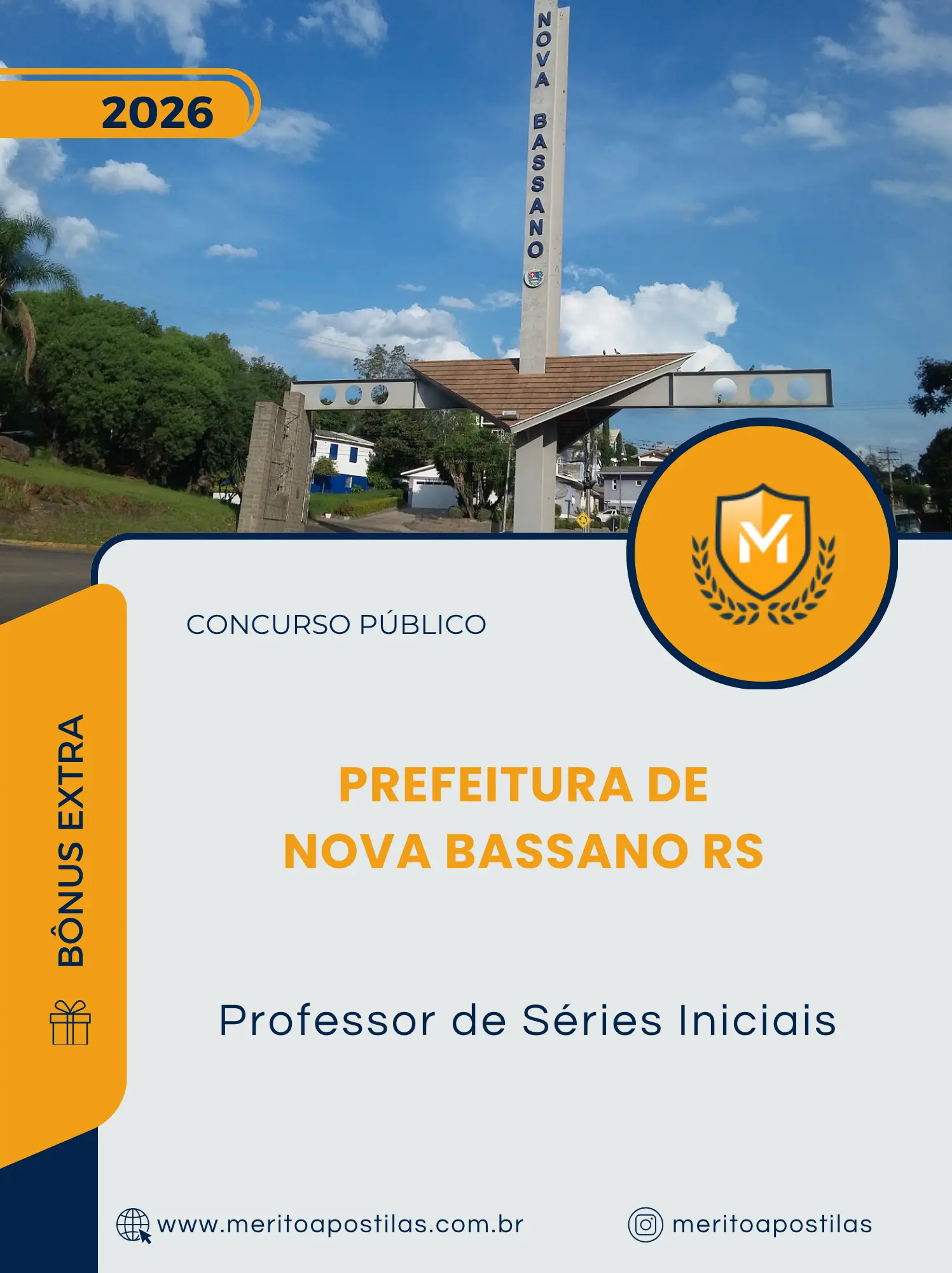 Apostila Professor de Séries Iniciais Prefeitura de Nova Bassano RS 2026