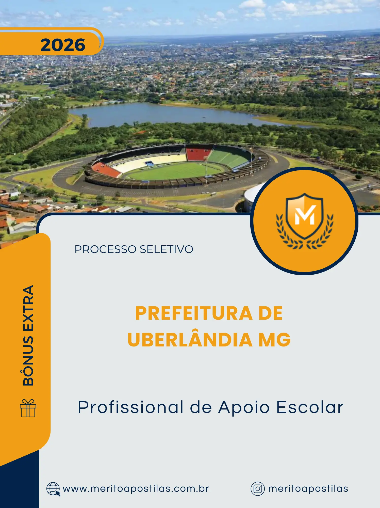 Apostila Profissional de Apoio Escolar Prefeitura de Uberlândia MG 2026