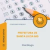 Apostila Psicólogo Prefeitura de Santa Luzia MG 2026