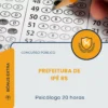 Apostila Psicólogo 20 horas Prefeitura de Ipê RS 2026