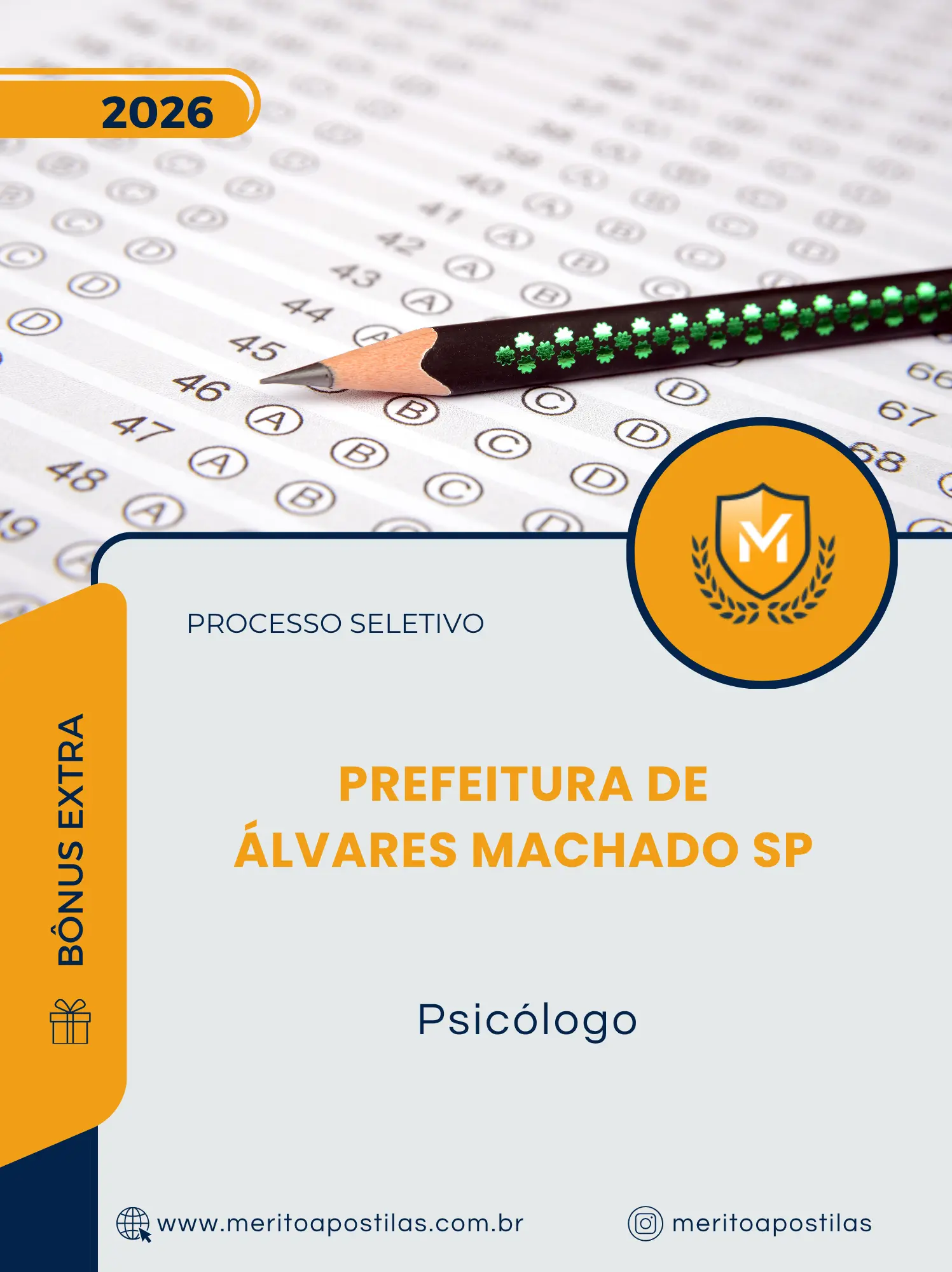 Apostila Psicólogo Prefeitura de Álvares Machado SP 2026