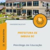 Apostila Psicólogo da Educação Prefeitura de Imbuia SC 2026