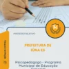 Apostila Psicopedagogo Programa Municipal de Educação Especial Prefeitura de Iúna ES 2026