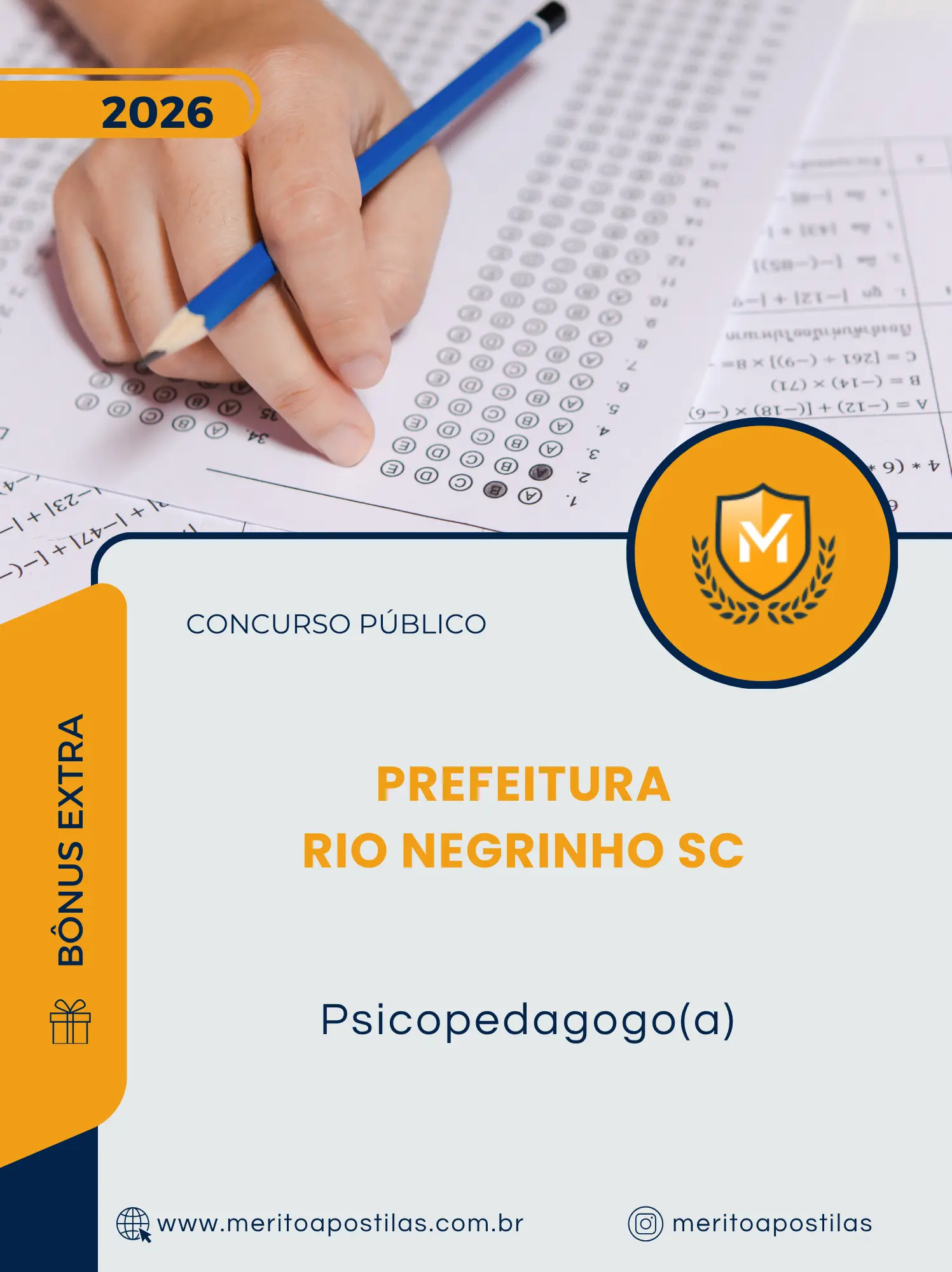 Apostila Psicopedagogo(a) Prefeitura de Rio Negrinho SC 2026