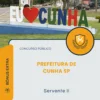 Apostila Servente II Prefeitura de Cunha SP 2026