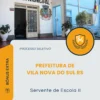 Apostila Servente de Escola II Prefeitura de Restinga Sêca RS 2026