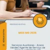 Apostila Serviços Auxiliares Áreas Verdes Agente de Serviço de Parque Habilitado AB Processo Seletivo MGS MG Brasília DF 2026