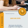 Apostila Serviços Auxiliares Logística Carregador Processo Seletivo MGS MG Brasília DF 2026