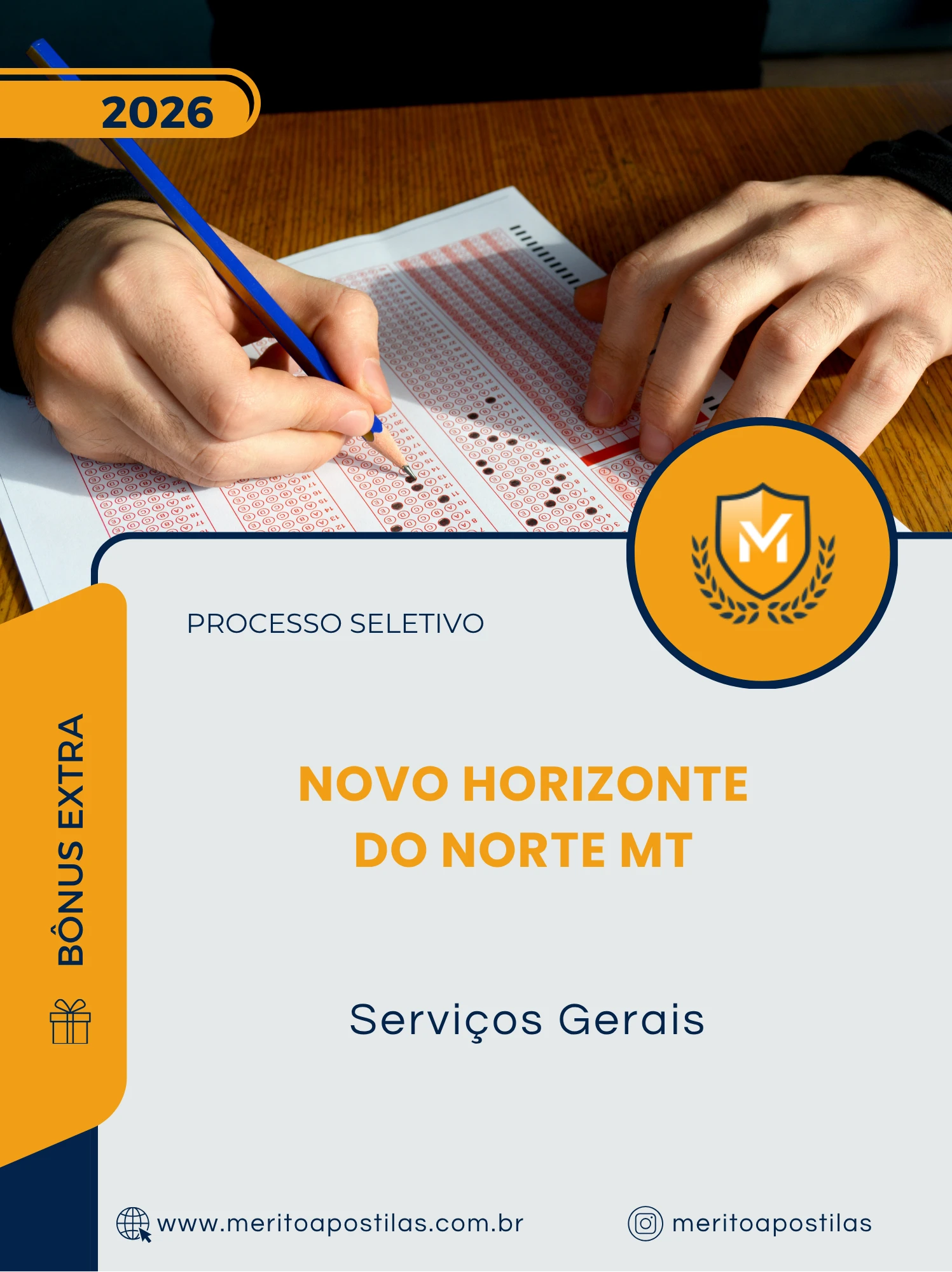 Apostila Serviços Gerais Prefeitura de Novo Horizonte do Norte MT 2026