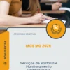 Apostila Serviços de Portaria e Monitoramento Porteiro/Vigia Processo Seletivo MGS MG Brasília DF 2026