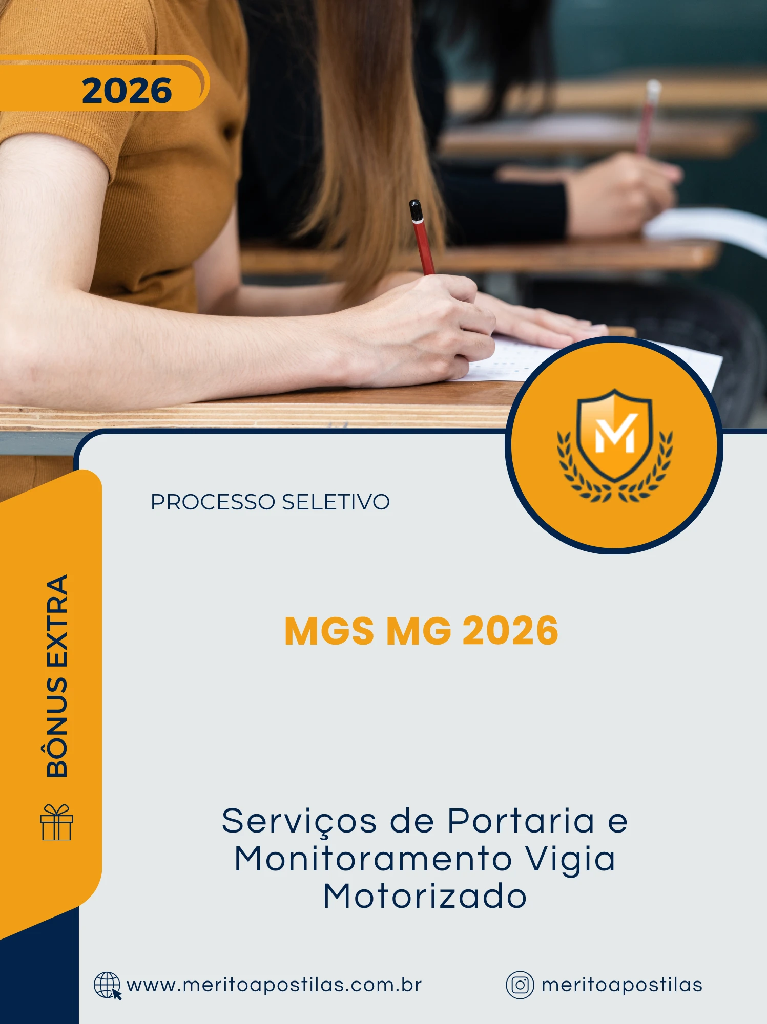 Apostila Serviços de Portaria e Monitoramento Vigia Motorizado Processo Seletivo MGS MG Brasília DF 2026