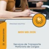 Apostila Serviços de Transporte Motorista de Cargas Processo Seletivo MGS MG Brasília DF 2026