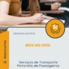Apostila Serviços de Transporte Motorista de Passageiros Processo Seletivo MGS MG Brasília DF 2026