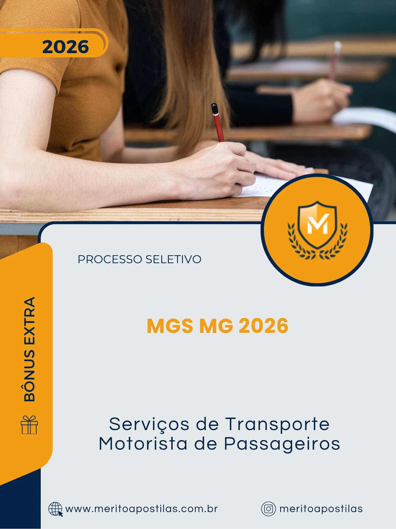 Apostila Serviços de Transporte Motorista de Passageiros Processo Seletivo MGS MG Brasília DF 2026