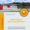 Apostila Técnico Educacional em Desenvolvimento Infantil Prefeitura de Nova Xavantina MT 2026