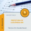 Apostila Técnico Em Saúde Bucal Prefeitura de Luislândia MG 2026