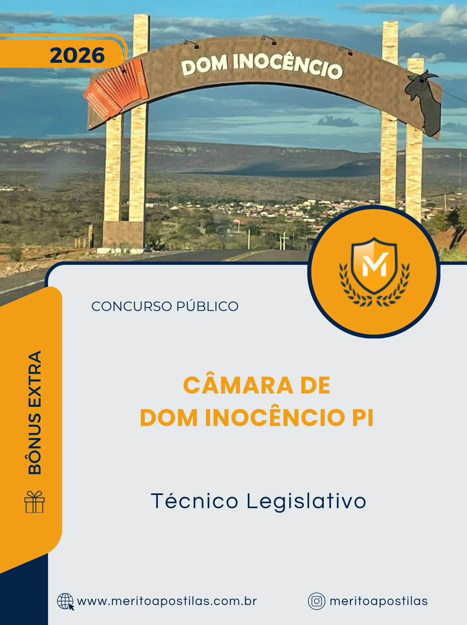 Apostila Técnico Legislativo Câmara de Dom Inocêncio PI 2026