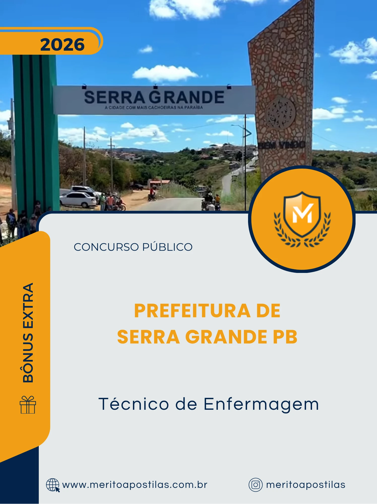 Apostila Técnico de Enfermagem Prefeitura de Serra Grande PB 2026