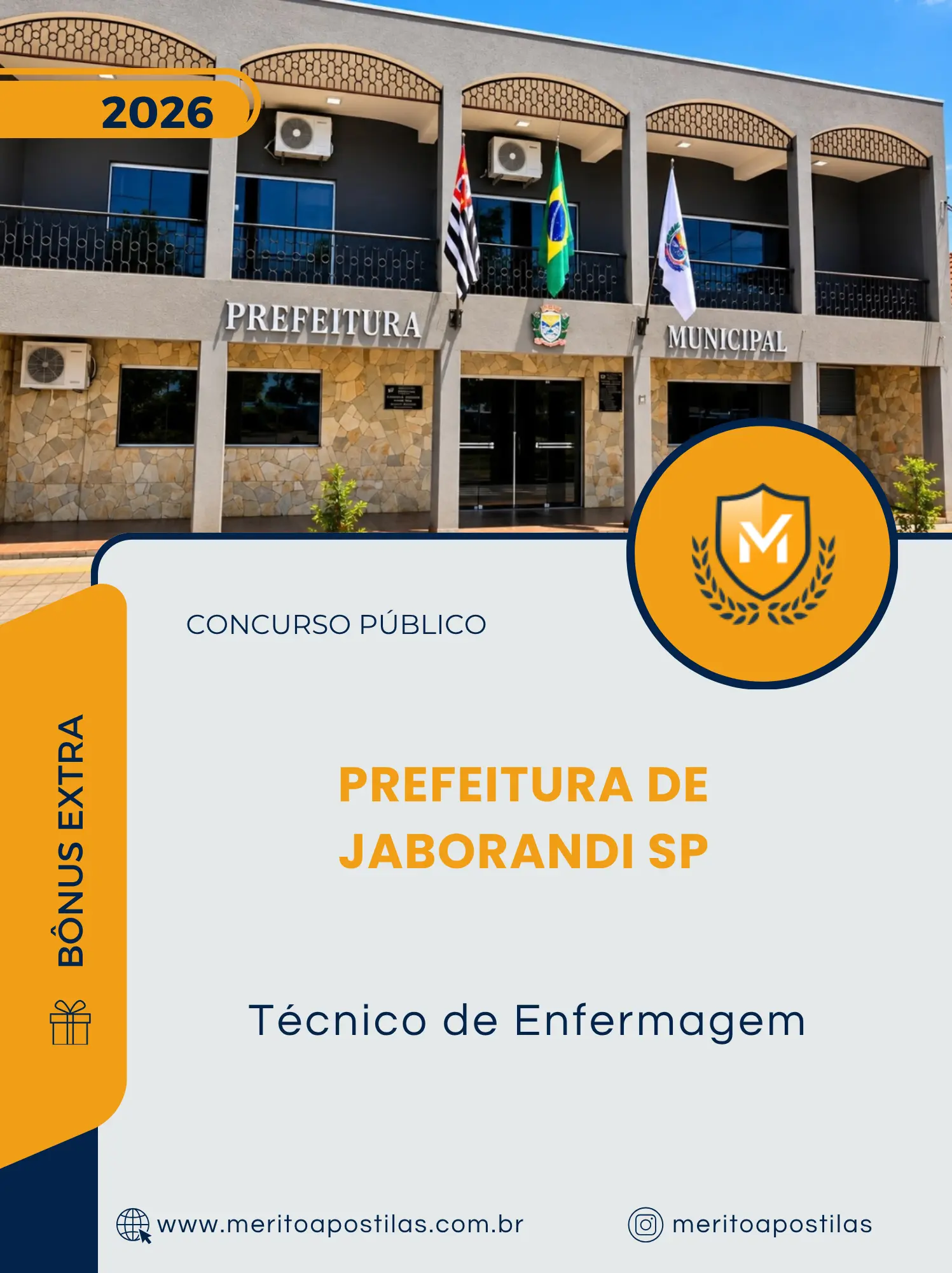 Apostila Técnico de Enfermagem Prefeitura de Jaborandi SP 2026